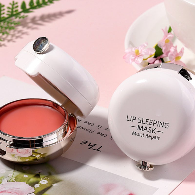 Lip Mask for Dry Lips Treatment Overnight Rose Scented Moisturizing Repairing Lips Mask Lip Balm Mask Night Sleep Lip Gel Mask Effectively Moisturizes & Repairs Dry Lips Care - Image 2