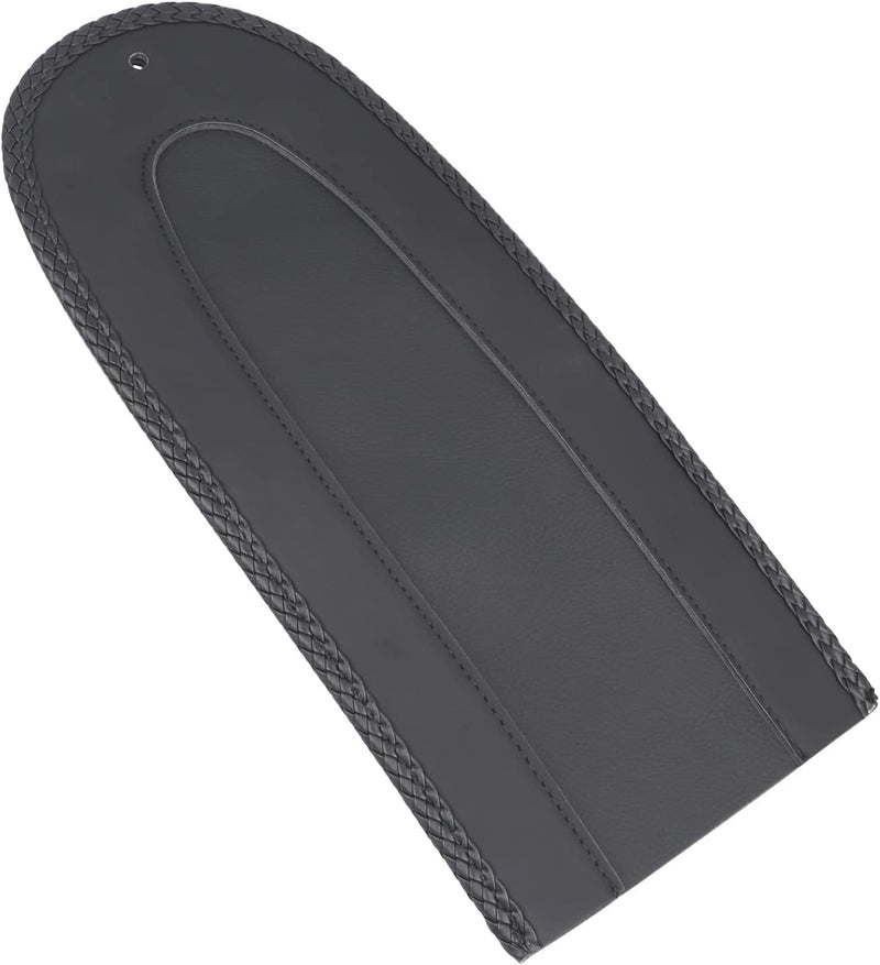 XMMT Rear Fender Bib Black Leather Solo Seat Cover for Harley Fat Boy Softail Heritage Classic Slim Sport Glide - Image 1
