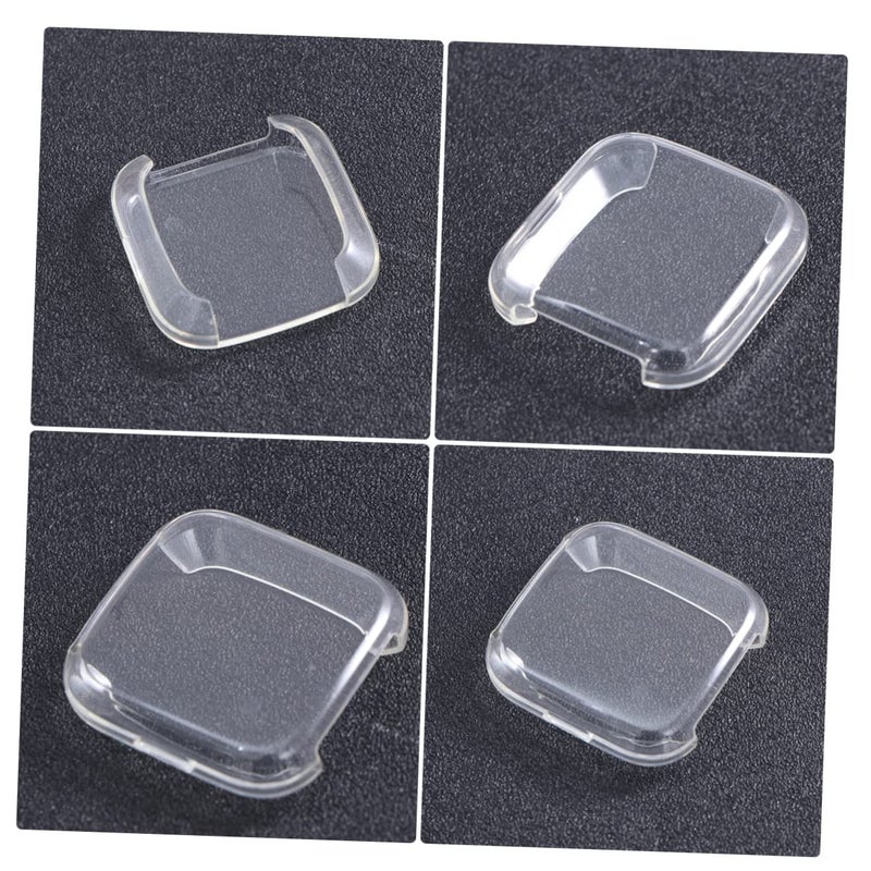 Transparent TPU Protective Case Cover For Watch Drop Frame Scratch Resistant Bumper - Image 5