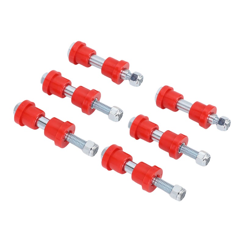 Golf Cart Rear Leaf Spring Polyurethane Bushing and Sleeves 70291G02 Replacement for EZGO TXT Medalist 1994-Up Red - Image 5