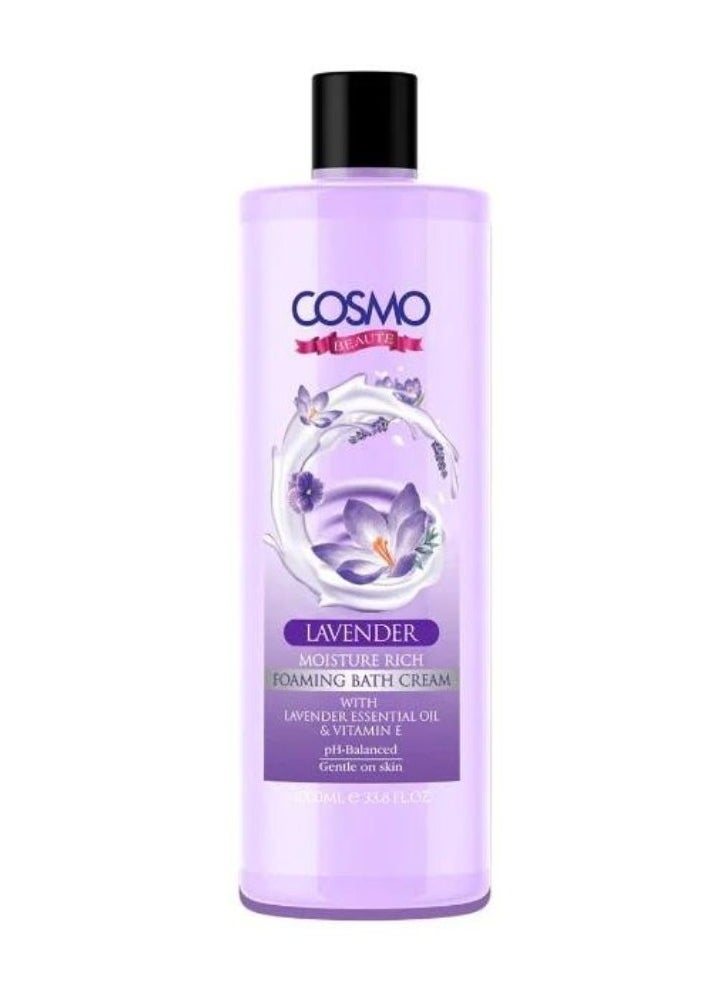 COSMO Lavender Moisturizing Foaming Shower Cream 1000 ml 