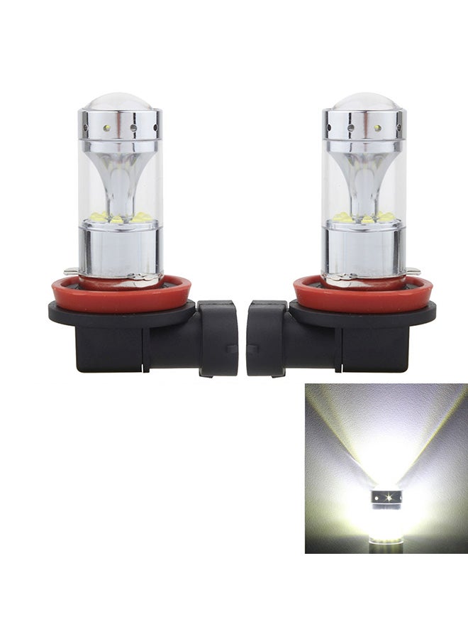 Loquat 2-Piece H8 H11 60W 1200 LM 6000K Car Fog Lights With 12 CREE XB-D LED Lamps - Image 2