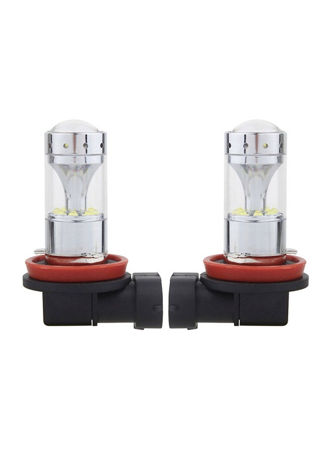 Loquat 2-Piece H8 H11 60W 1200 LM 6000K Car Fog Lights With 12 CREE XB-D LED Lamps - Image 1