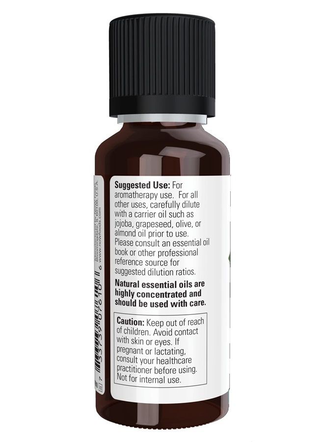 now Essential Oils, Sage Oil, Normalizing Aromatherapy Scent, Steam Distilled, 100% Pure, Vegan, Child Resistant Cap, 1-Ounce - Image 3