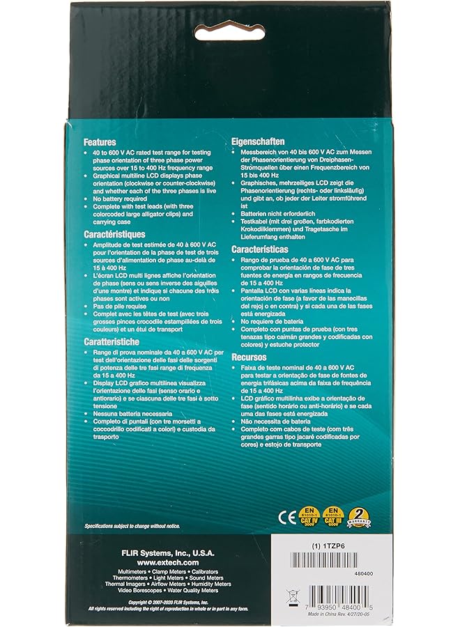 Extech - 480400 Phase R - Image 3