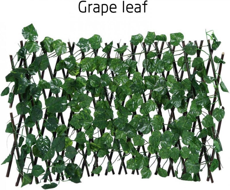 klarako Retractable Expanding Fence Trellis Expanding Garden Fence Wall Trellis Fence Expanding Artificial Hedges Privacy Screening Hedge Decorative Fences For Garden Balcony Outdoor (D) - Image 2