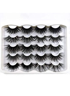 25Mm Lashes Mink Fluffy Long False Eyelashes 10 Pairs Variety Mixed Styles Dramatic Thick Volume Wispy Big Fake Eye Lashes Bulk For Women Makeup - pzsku/Z577A8ECA4EAD23F922DBZ/45/_/1649642233/2a8a7029-a740-4231-b75d-92e733488bb3