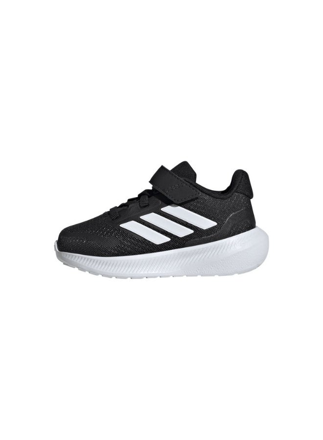 Adidas Runfalcon 5 El I Black Running Shoes For Infant 3K - Image 3