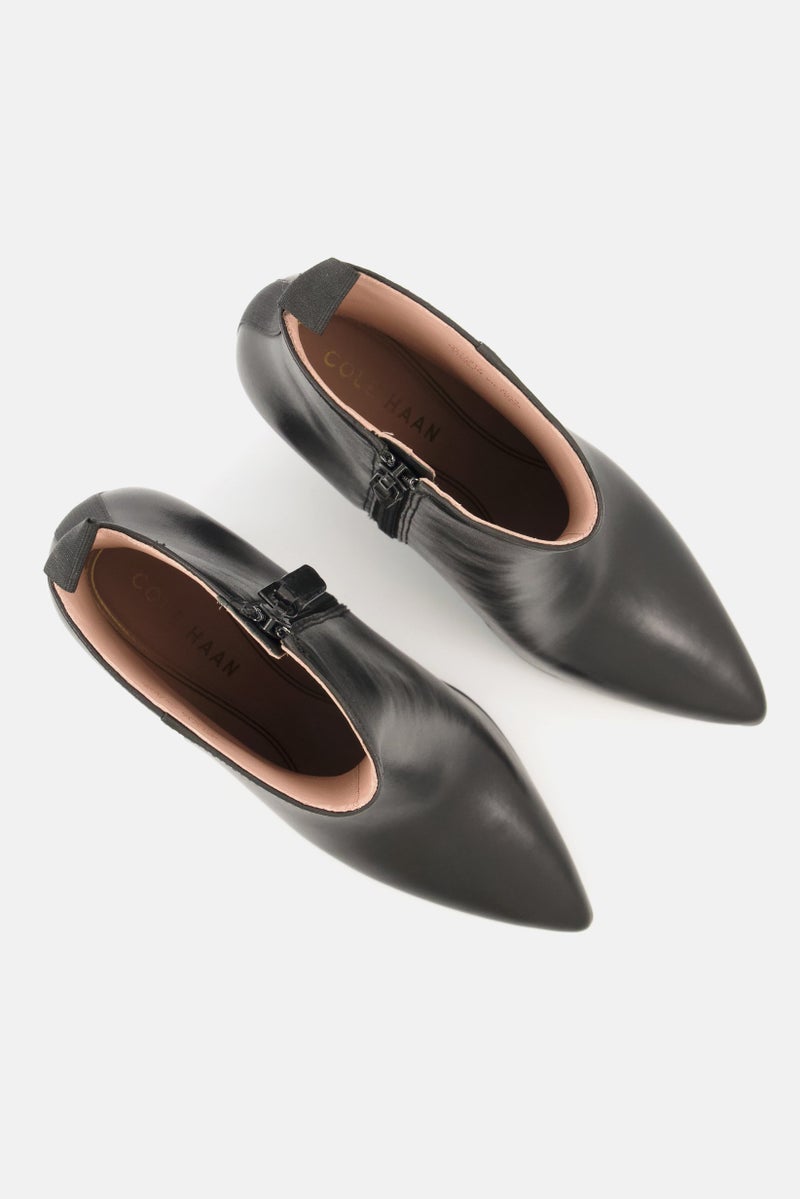 COLE HAAN Women GA York Zip Up Ankle Boots, Black - Image 4