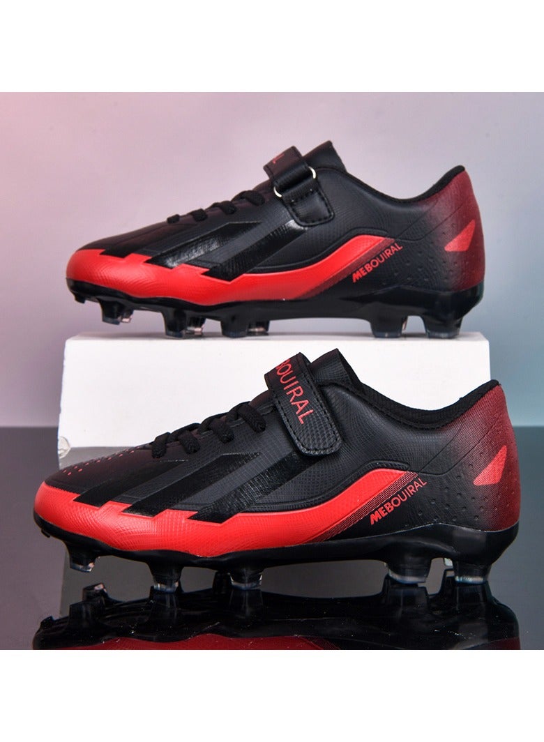 SKT Shiketro Children's Low-Top Non-Slip Four Seasons Outdoor Artificial Turf Football Boots Comfortable Training Shoes - Image 2