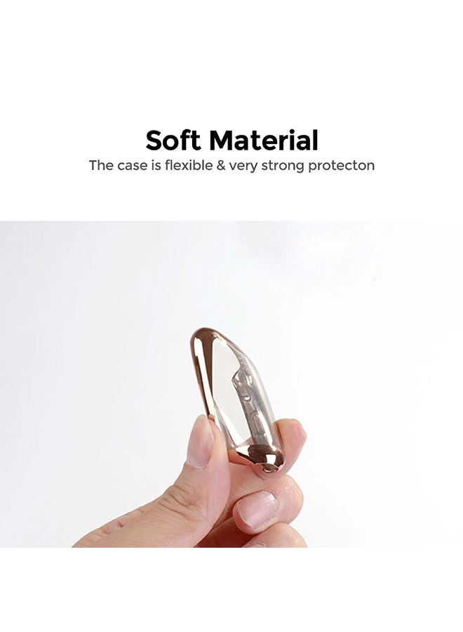 O Ozone Protective Cover [Pack of 2] Compatible with Huawei Band 7 Case TPU Case with Screen Protector [Anti-Scratch] Drop-Proof Waterproof Silicone Full Screen Bumper Frame - Black/Silver - Image 4