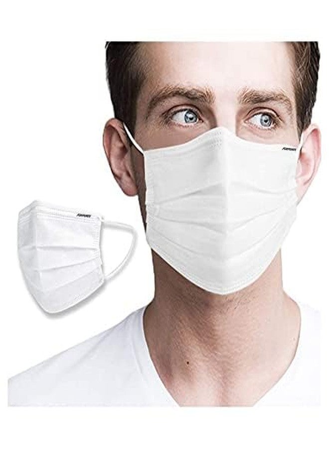 Fortuner Disposable Face Masks 4 Ply Breathable & Comfortable protection for men and women Suitable for Home, Office.(Pack of 100) - Image 4