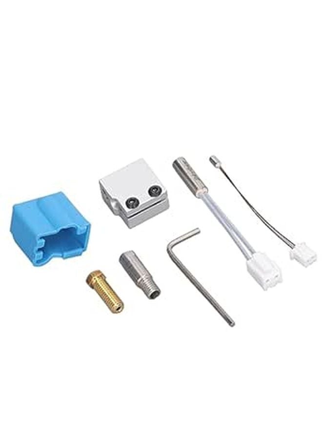 3D Printer Hot End Kit 24V Wear Proof Heating Pipe Thermistor with 0.4mm Nozzle - Image 1
