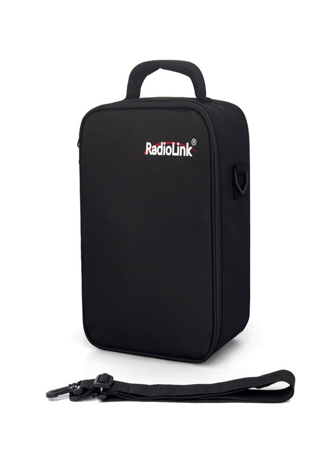 Radiolink EVA Carrying Case with Shoulder Strap and RC8X Form Interior, Portable Water Splashproof Dust-proof Bag RC8X/AT10II/RC6GS/RC4GS/T8FB/T12D/T16D RC Radio Transmitter, Black - Image 1