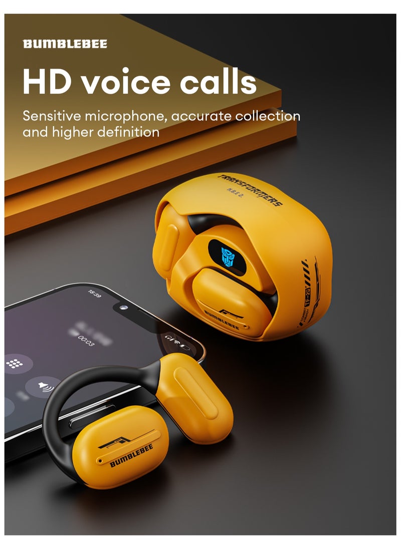 Monster - Transformers TF-T20 OWS earhook Bluetooth headset gaming headset HD sound quality Bluetooth 5.4 - Image 1