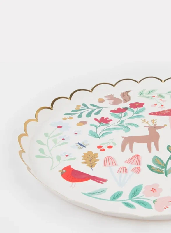 Meri Meri Winter Woodland Dinner Plates
