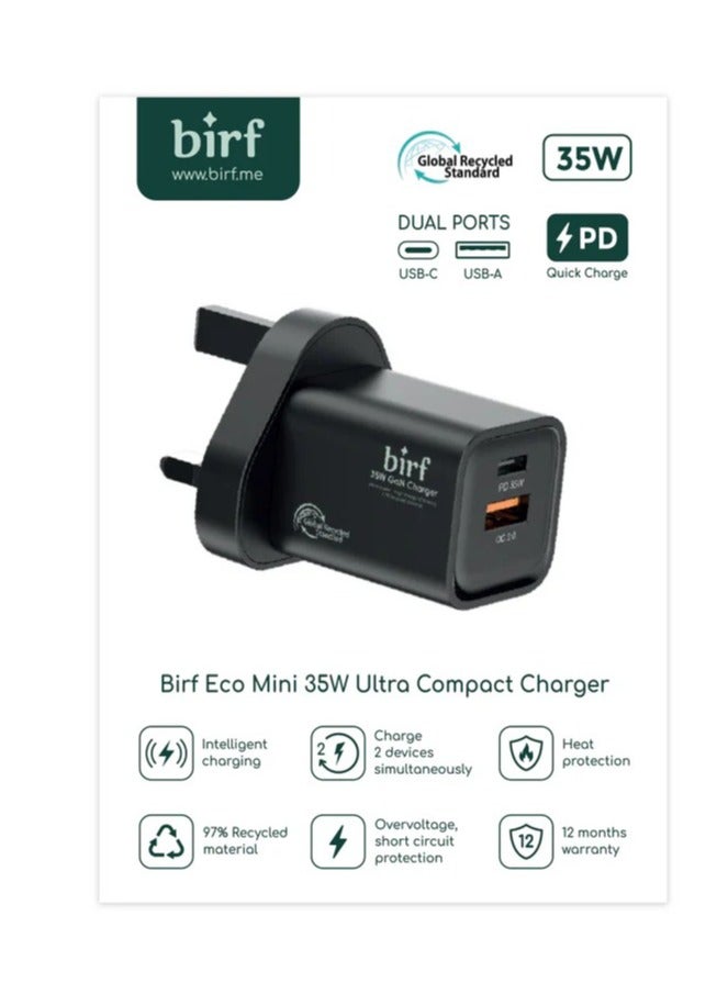 Birf Eco Mini 35W Ultra Compact Charger  - Image 1