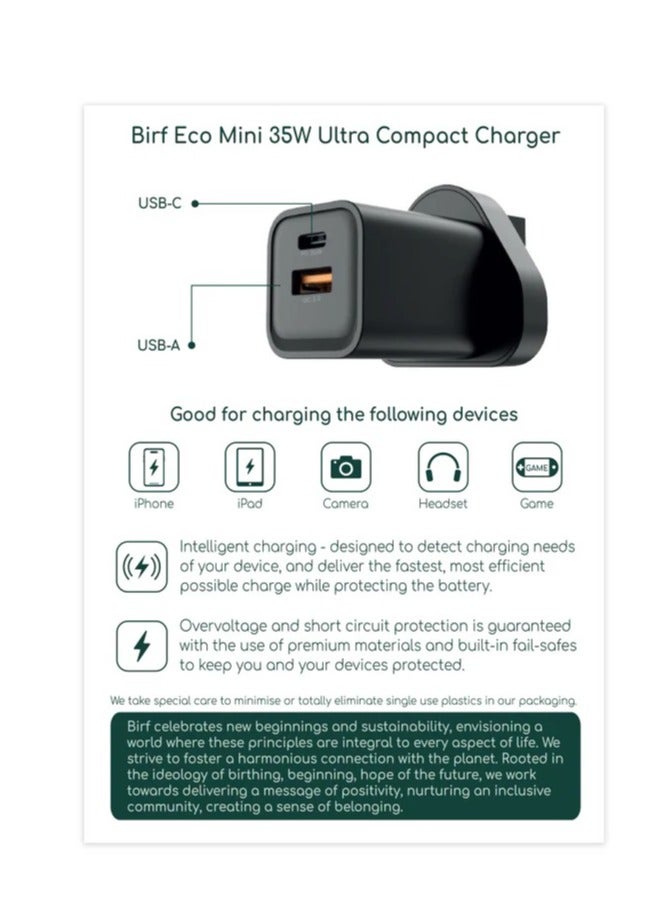Birf Eco Mini 35W Ultra Compact Charger  - Image 2