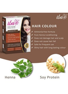 Hair Colour For Women - Dark Brown, 70G (Pack Of 3) | 100% Pure Henna Based Powder Sachet | Natural Hair Colour & Long Lasting With Conditioning Formula| Reduced Hair Fall & Hair Damage | Shine & Nourish Hair | Free From Ammonia And Other Harmful Chemicals | Herbal Hair Powder For Hair Colour | Dark Brown Henna - pzsku/Z577B2F42F76388091D49Z/45/_/1735567160/aff6ab5c-6a08-4abb-81c0-649152f87953