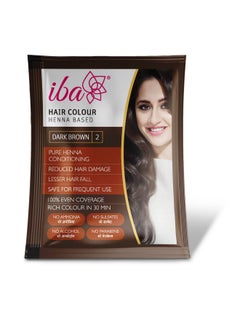 Hair Colour For Women - Dark Brown, 70G (Pack Of 3) | 100% Pure Henna Based Powder Sachet | Natural Hair Colour & Long Lasting With Conditioning Formula| Reduced Hair Fall & Hair Damage | Shine & Nourish Hair | Free From Ammonia And Other Harmful Chemicals | Herbal Hair Powder For Hair Colour | Dark Brown Henna - pzsku/Z577B2F42F76388091D49Z/45/_/1735567162/5099af0d-78f4-4424-b967-6f1780056fc5