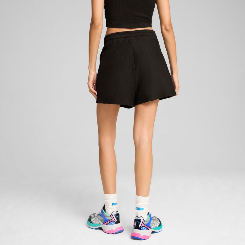 بوما شورت CLASSICS بنمط مضلع للنساء - Image 4