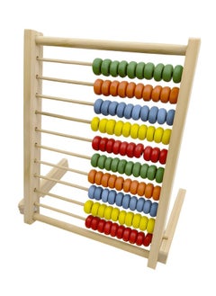 MAGIKON Wooden Counting Number Frame, 10 Rows Abacus For Learning Math (8-Inch)  - Image 2