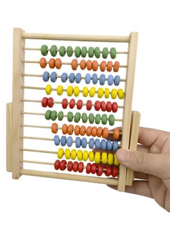 MAGIKON Wooden Counting Number Frame, 10 Rows Abacus For Learning Math (8-Inch)  - Image 3