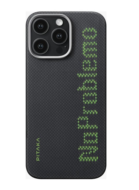 iPhone 16 Pro Max MagSafe Case Aries Tactile Woven Cover / Wireless Charging-Friendly / Lightweight and Slim Back Cover - No Problemo