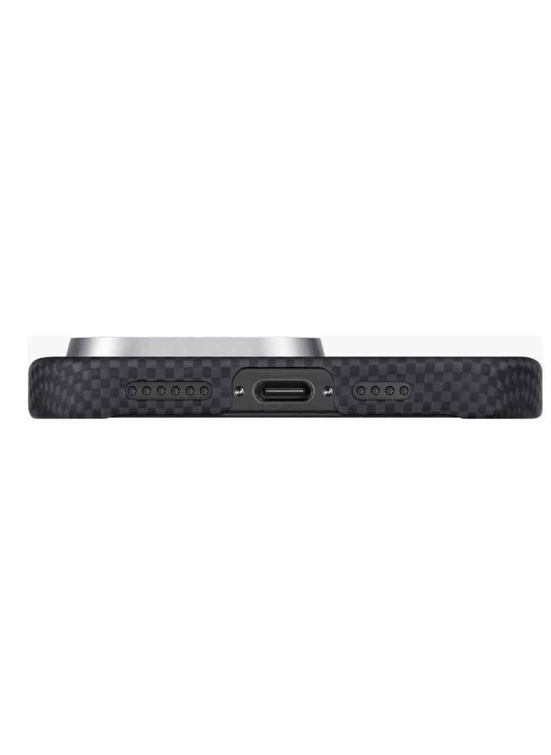 iPhone 16 Pro Max MagSafe Case Aries Tactile Woven Cover / Wireless Charging-Friendly / Lightweight and Slim Back Cover - No Problemo