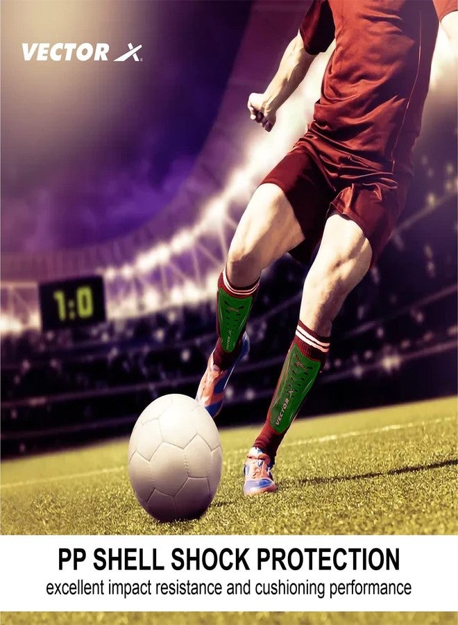 Vector X Italy Shinpad (Green,Red) (Medium) - Image 5