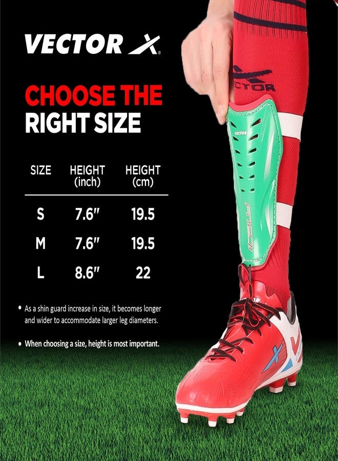 Vector X Italy Shinpad (Green,Red) (Medium) - Image 3