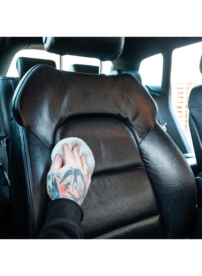 ميجوايرز G201316 ألتيميت ليذر ديتيالر – منظف ومُنعم وحماية جلد 3-في-1 مع حماية UV – تنظيف عميق ولمسة ساتانية – 473 مل - Image 5