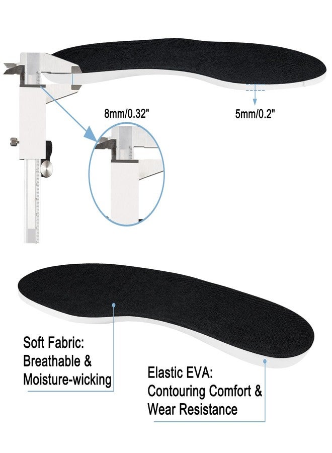 Endoto Insoles for Adidas Ultraboost Shoes, Replacement Shoe Inserts for Men & Women Sneakers(Size:US Men14.5-EU50) - Image 2