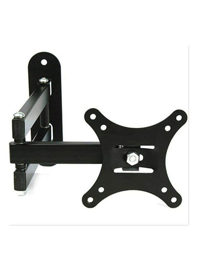 Tilt And Swivel Wall Mount Bracket for Widescreen Smart TV Black - Image 1