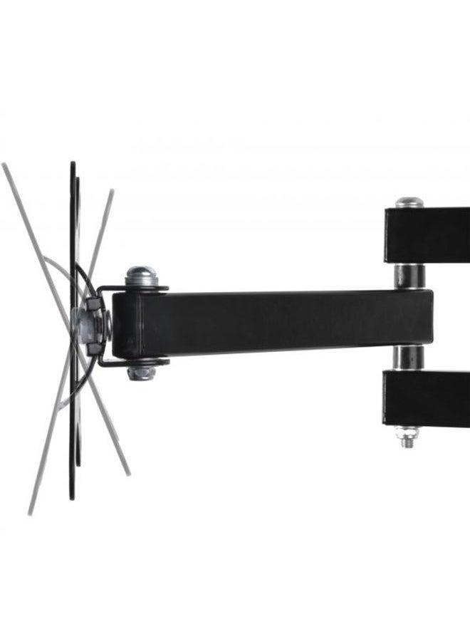 Tilt And Swivel Wall Mount Bracket for Widescreen Smart TV Black - Image 2