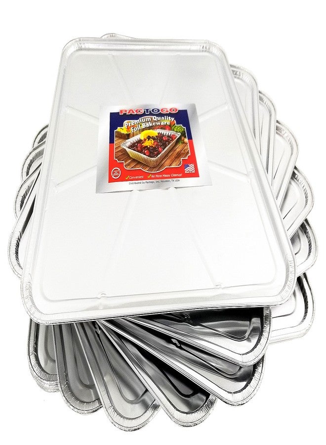 Pactogo Disposable Aluminum Foil Oven Liner 18.5" x 15.5" (Set of 10) - Image 2