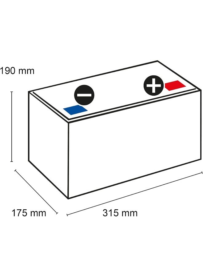 Varta 580901080D852 Silver Dynamic AGM Battery 12V, 80Ah, 800A - Image 2