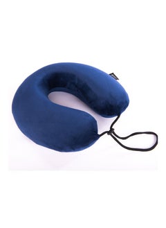 Max Comfort Travel Neck Pain Prevention Medical Travel Pillow, Memory Foam USA Travel Neck by Max Comfort Blue  - Image 1