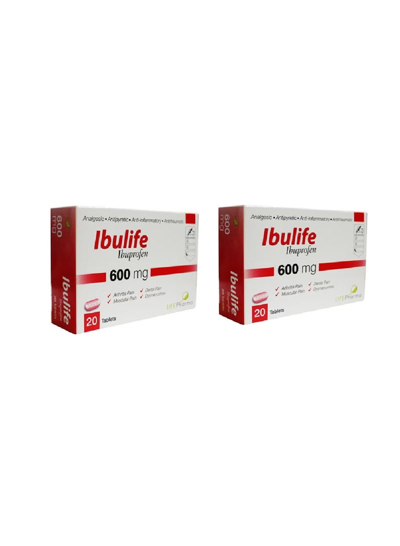 Ibulife 600mg Tab 20s Twin Pack