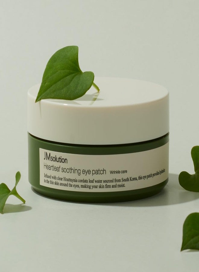 JMsolution Heartleaf 88 Soothing Eye Patch – Cooling Hydrogel Under Eye Mask for Puffy Eyes, Dark Circles & Sensitive Skin – Hydrating & Calming Eye Care with Houttuynia Cordata - Image 2