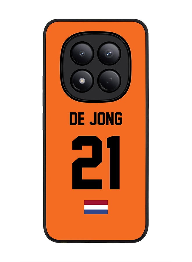 For Xiaomi Redmi Note 15 Pro 4G Case,Slim fit Camera Protection, Shockproof Thin Phone cover  - Football - Netherlands - De Jong
