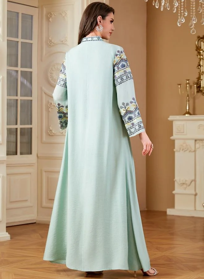Take Two  Women Embroidery Tassel Drop Maxi Jalabiya for Women | Best Price UAE