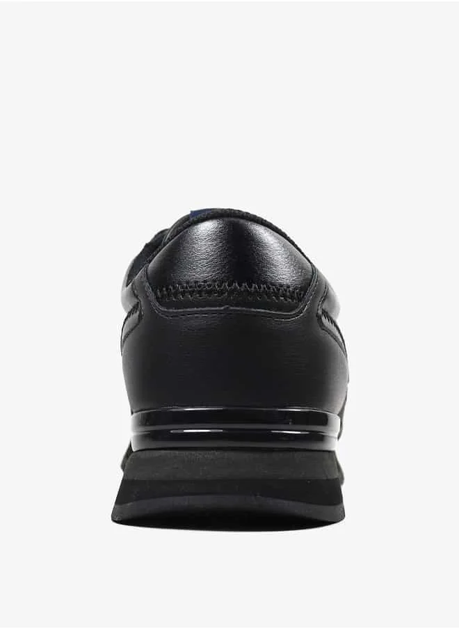 GAP Women's Panelled Lace-Up Low Ankle Sneakers
