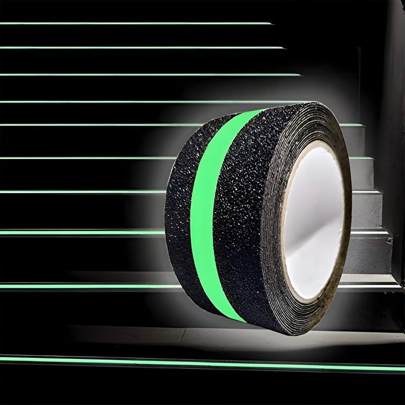 Bellveen New NonSlip Traction Waterproof Glow Tapes in the Dark 2 Inch X 10 Meter