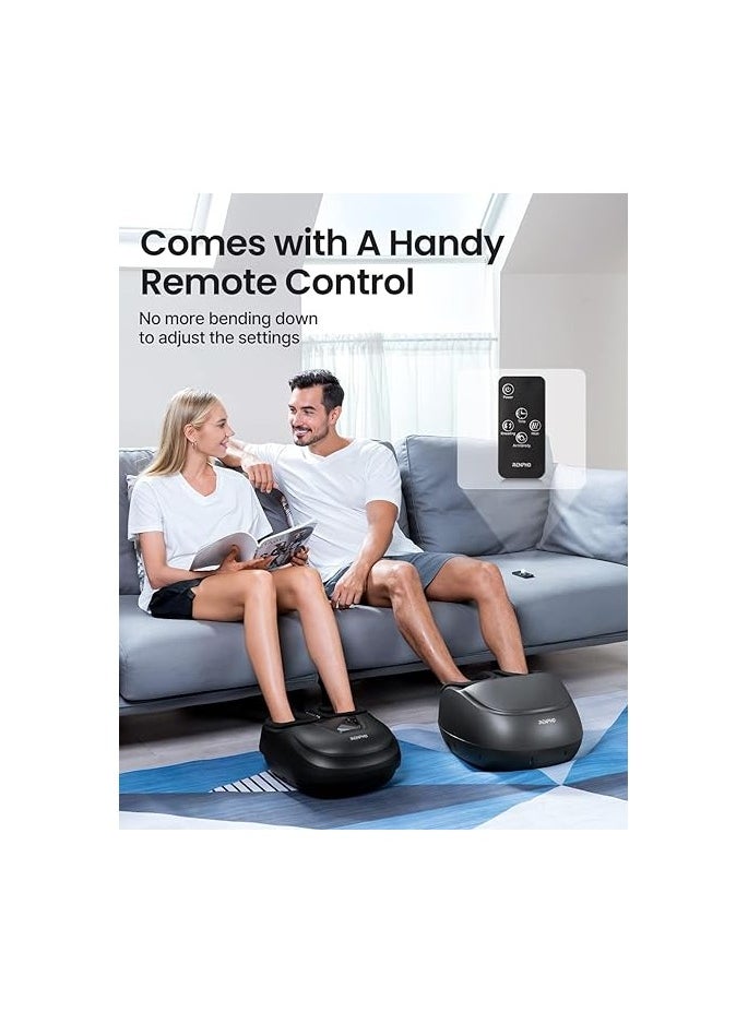 RENPHO RENPHO RF-FM059R-BK,RENPHO Foot Massager Machine with Heat and Remote  - Image 4