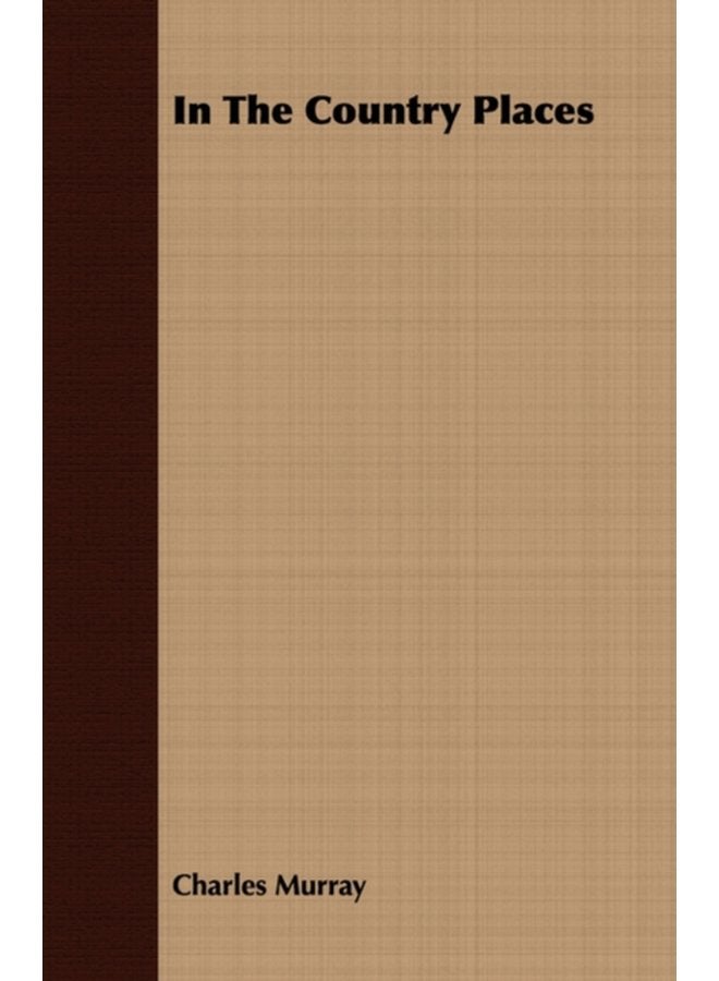 In The Country Places - Paperback