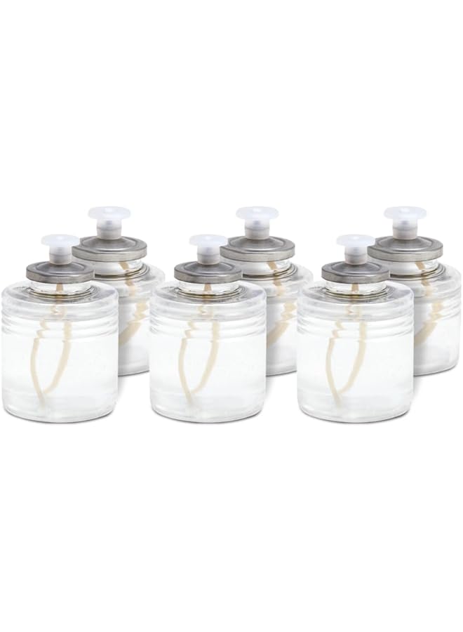 Green Tiger 24 Hour SoftLight Liquid Wax Candles, Table Lighting, 2.1”D x 3.1”H, 6 Pack - Image 1