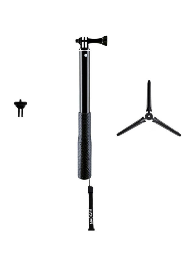 MAXCAM مناسب لكاميرا Dji Osmo Action 5/4/3، جوبرو 13، دوج هيرو 12، عصا سيلفي، حامل ثلاثي محمول، ملحقات قابلة للتمديد مقاومة للماء - Image 3