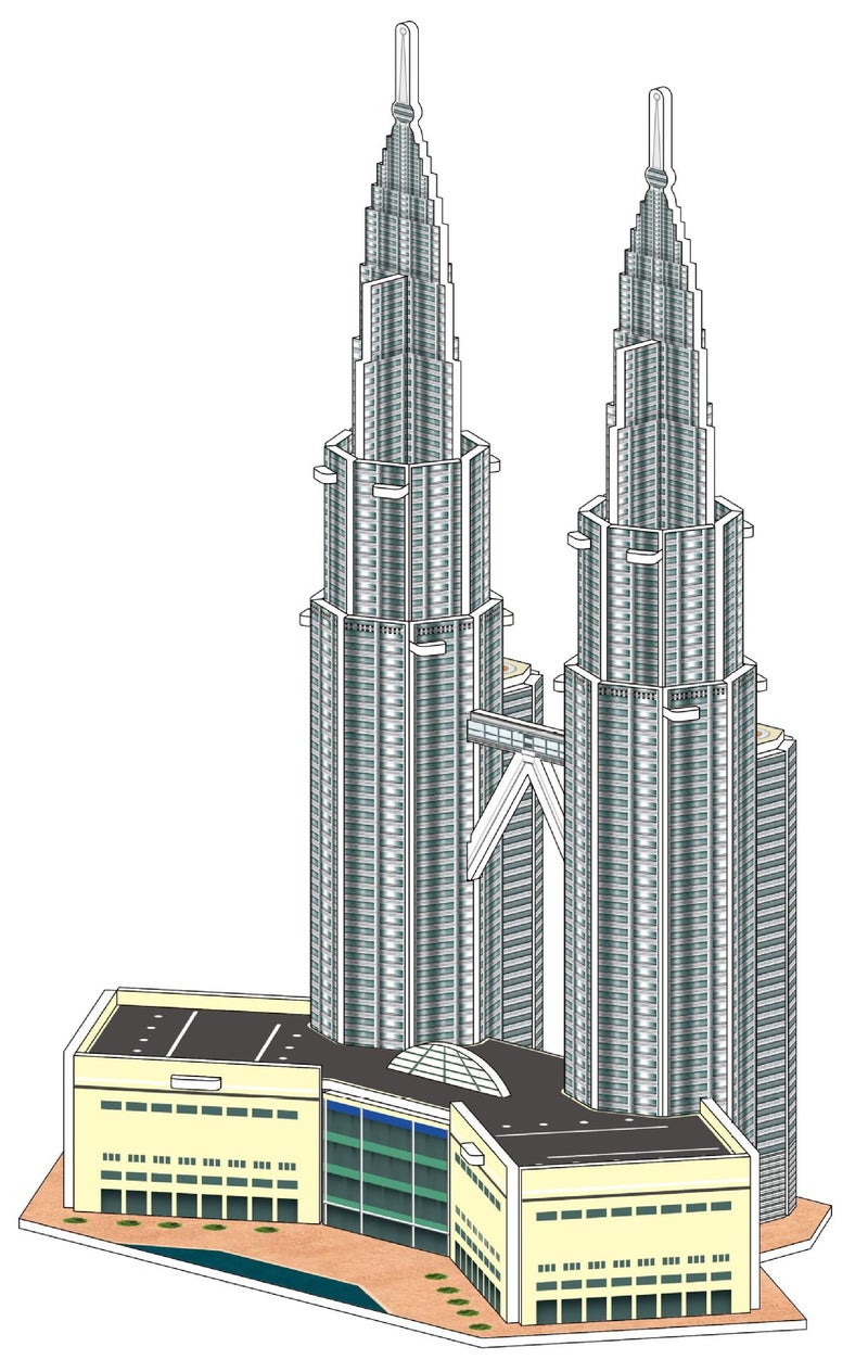 Diy Children'S New 3D Puzzle Model School Gift Paper Color Handmade Puzzle Toys Quality Assurance - Image 1