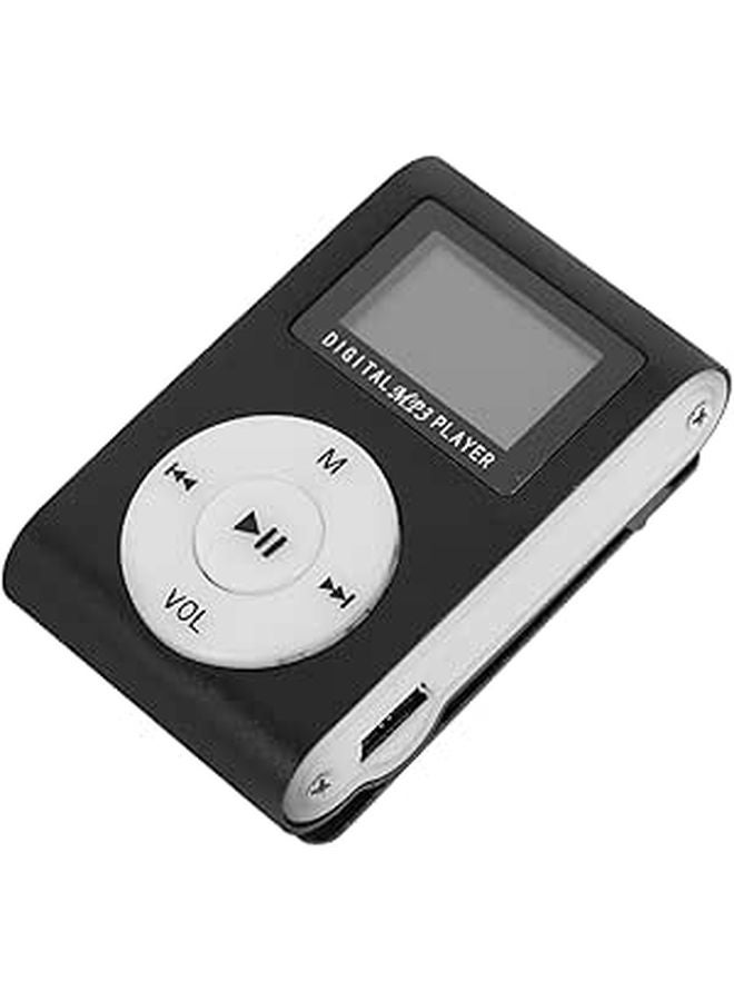 32GB Mini USB Clip MP3 Player with LCD Screen Supports Micro Card for Sports and Music - Image 1